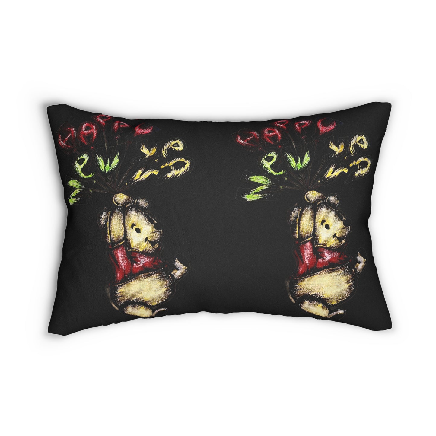 Spun Polyester Lumbar Pillow