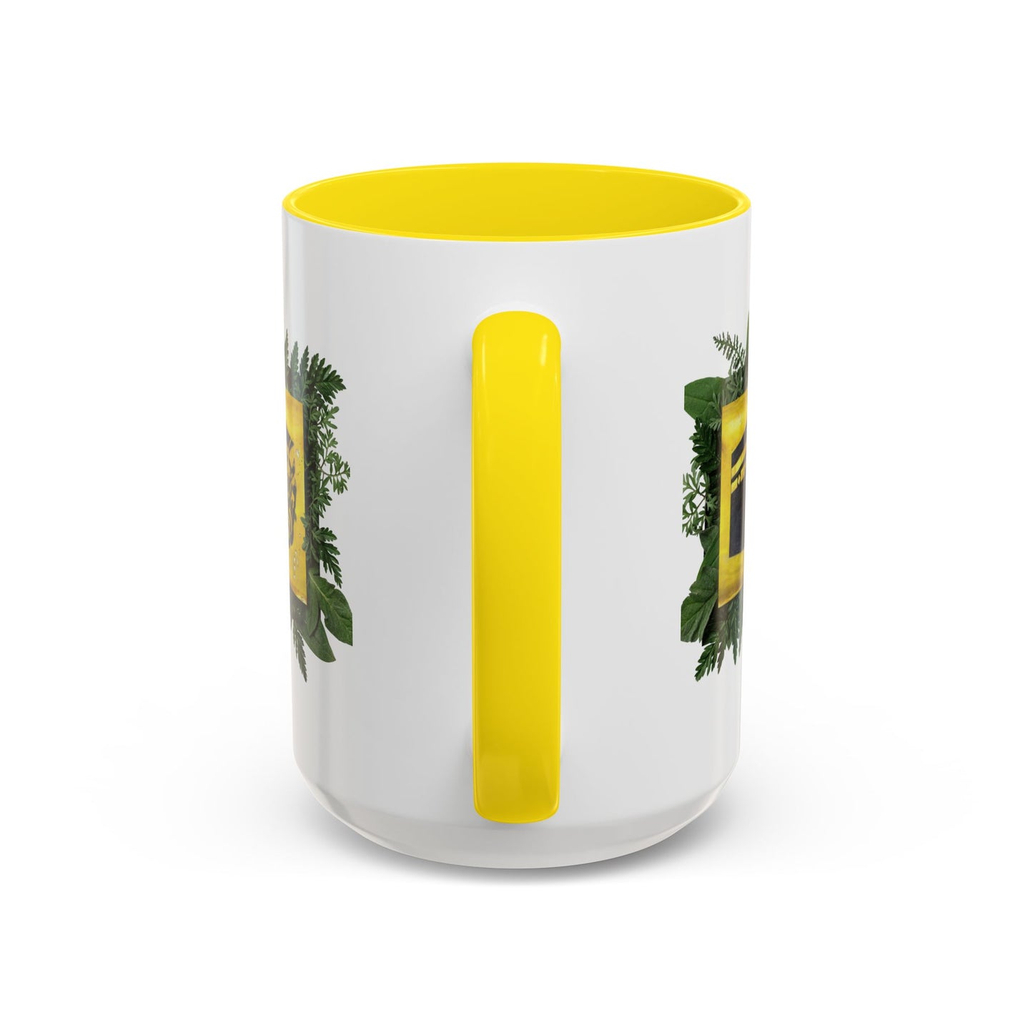 Kaaba Floral Accent Coffee Mug — Islamic Pilgrimage Hajj Umrah Gift (11/15 oz)