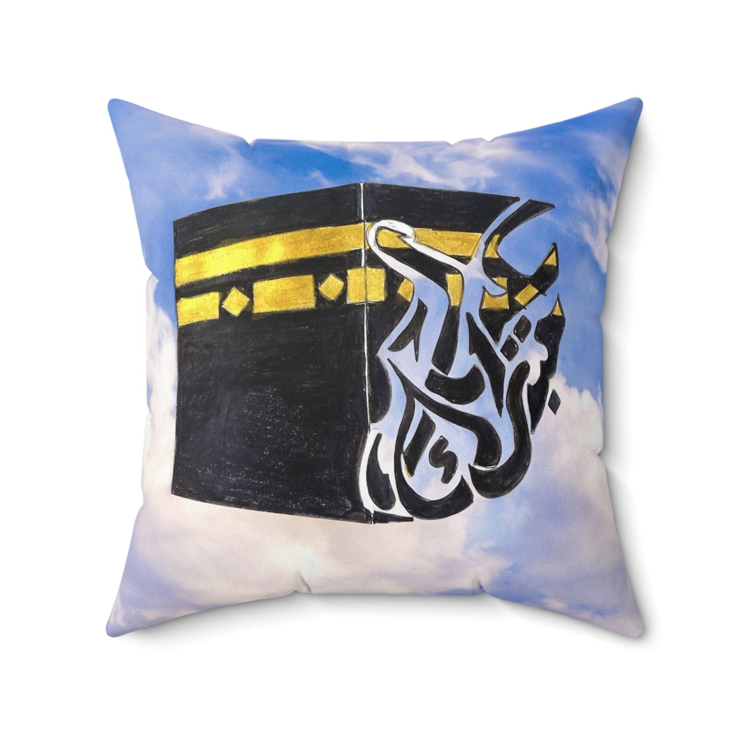 Spun Polyester Square Pillow