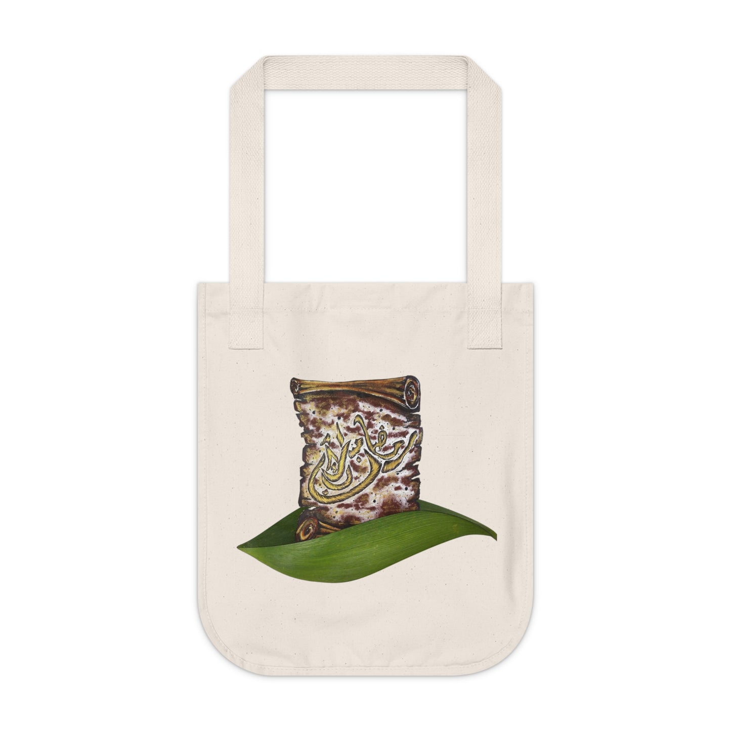 Organic Canvas Tote Bag