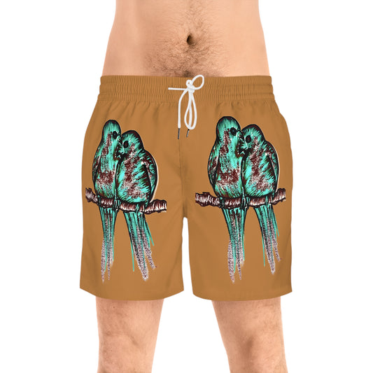 Men's Mid-Length Swim Shorts (AOP)
