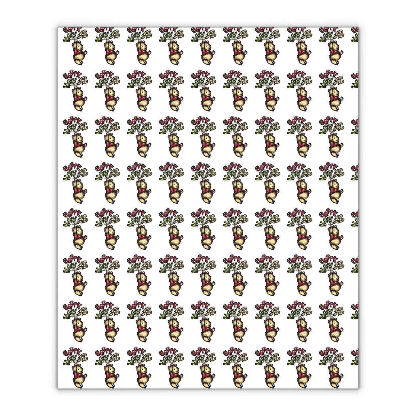 Gift Wrapping Paper Sheets, 1pc