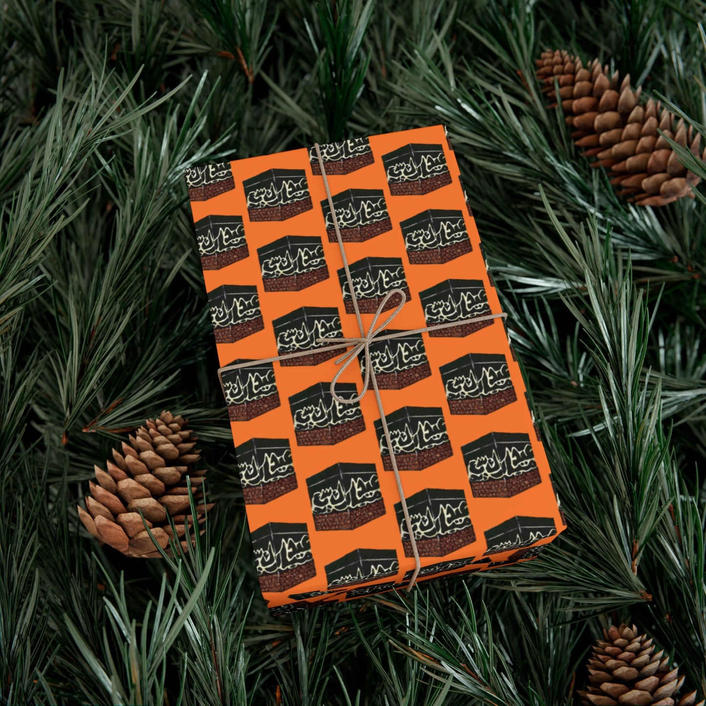 Halloween Gift Wrap Papers with Spooky Pattern