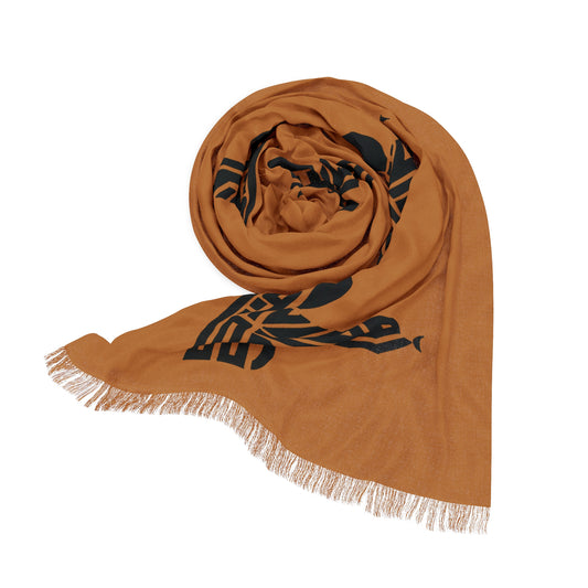 Geometric Pattern Light Scarf - Stylish Wrap for All Occasions