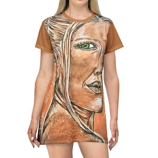 T-Shirt Dress (AOP)