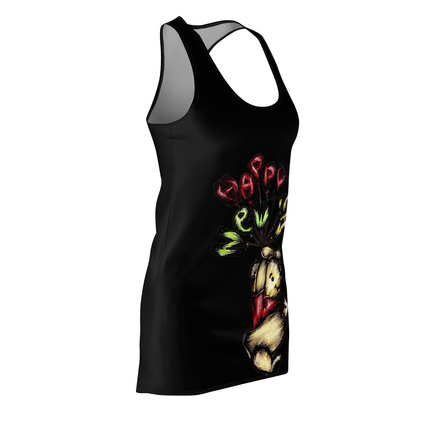Women's Cut & Sew Racerback Dress (AOP)