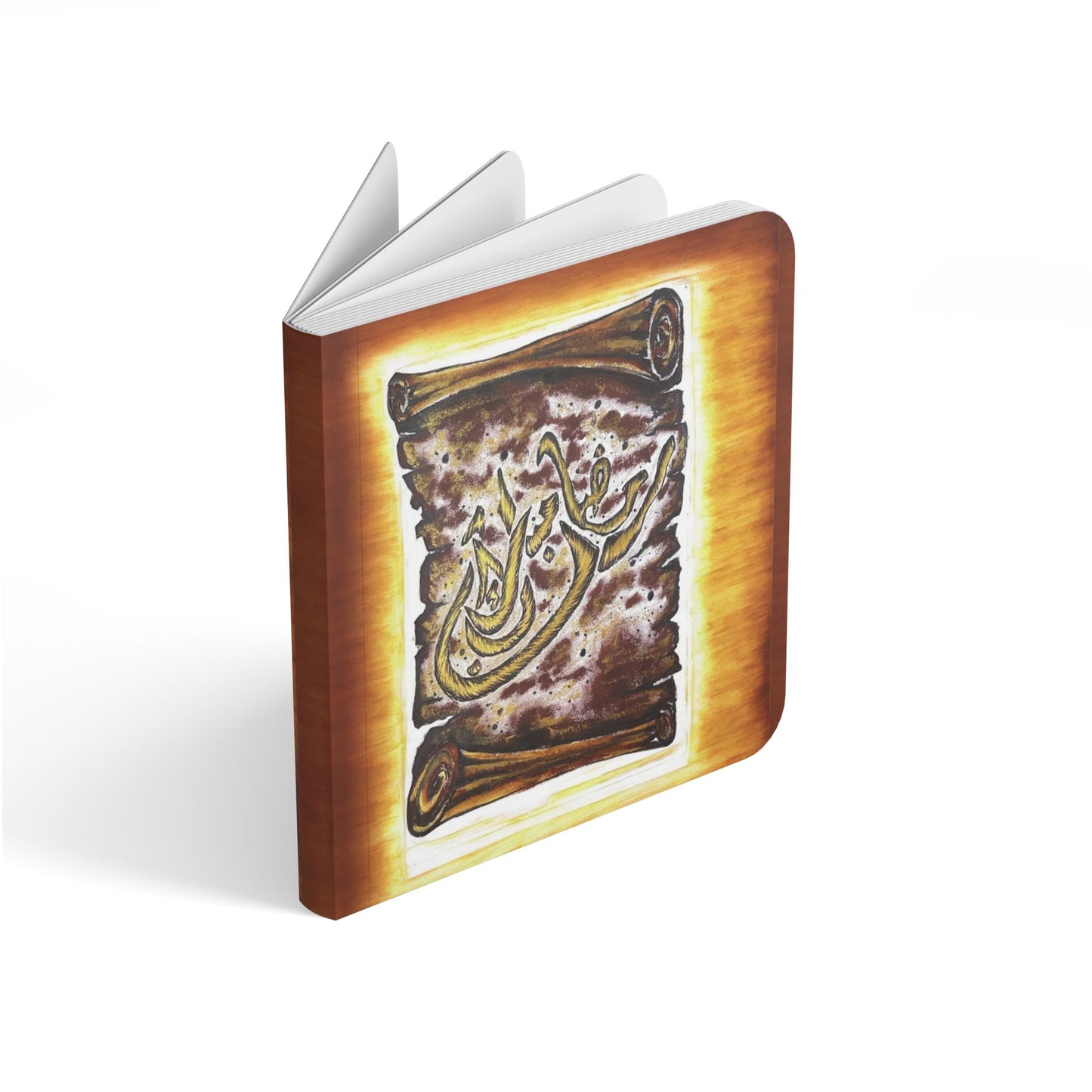 Islamic Calligraphy Baby Board Book — Arabic Scroll Design