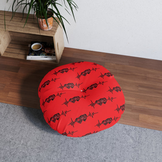 Tufted Floor Pillow, Round