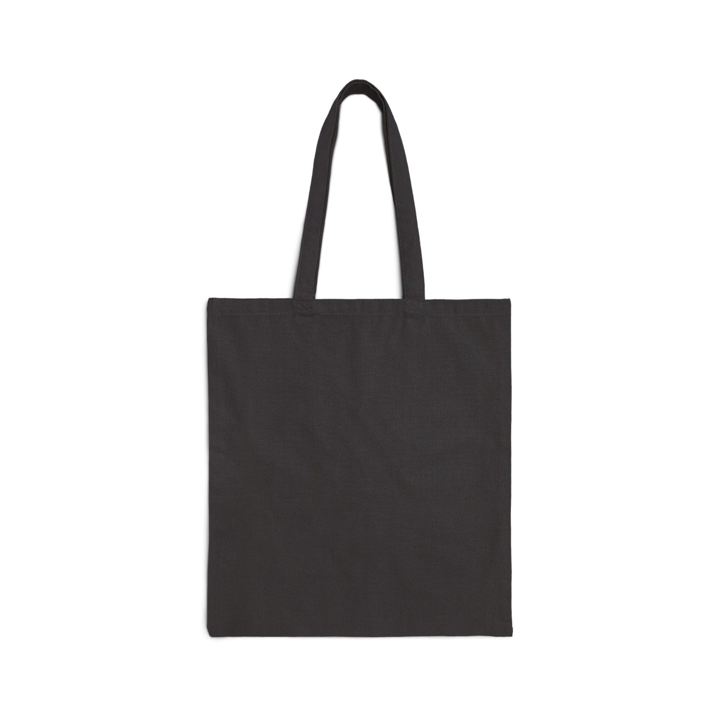 Canvas Tote Bag — Vintage Scroll Calligraphy Design