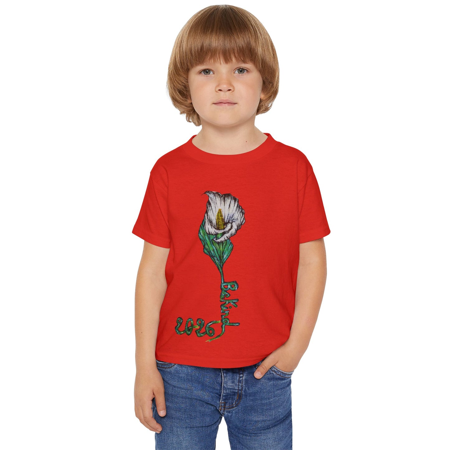 Be Kind Toddler T-Shirt - Cute Cotton Tee for Kids