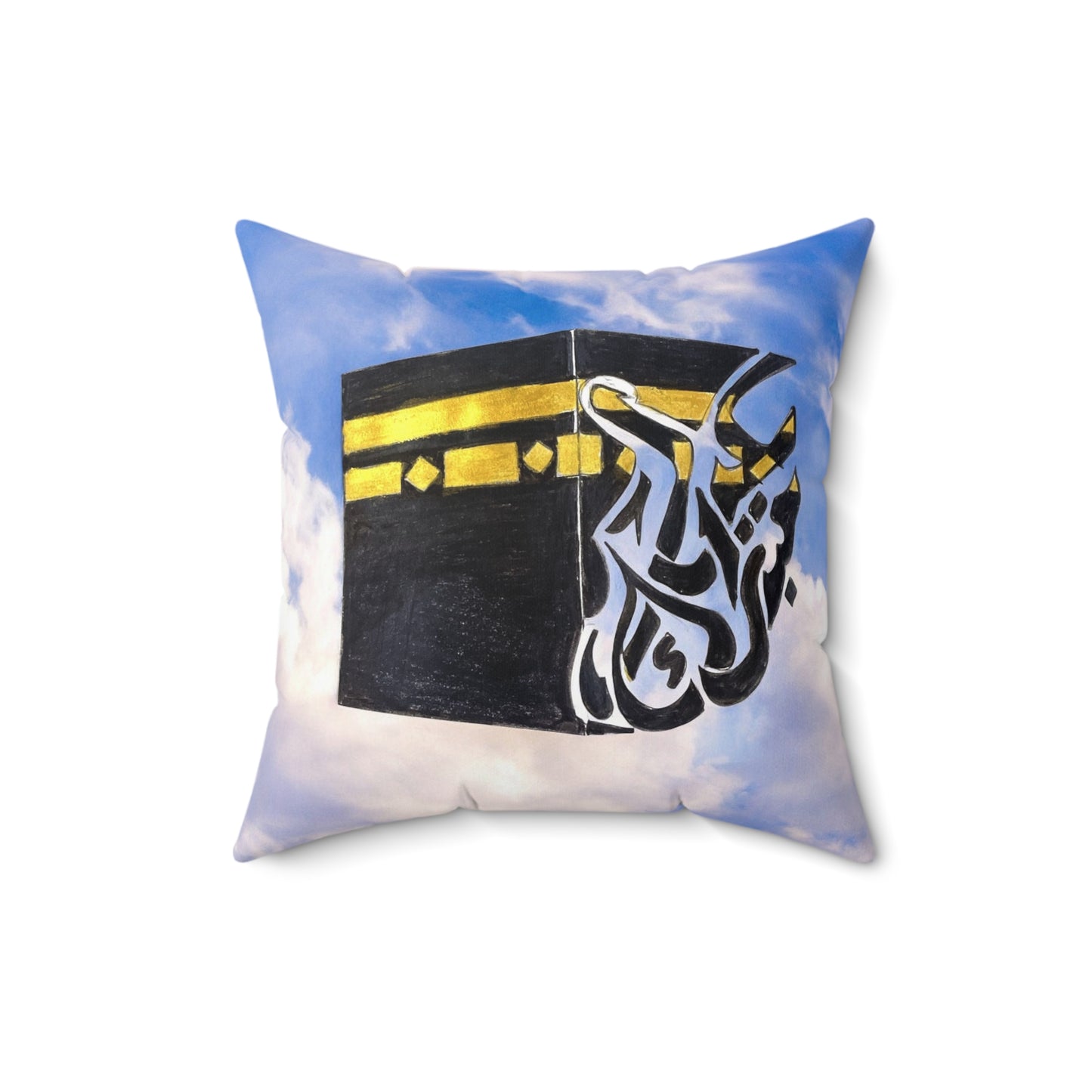 Spun Polyester Square Pillow