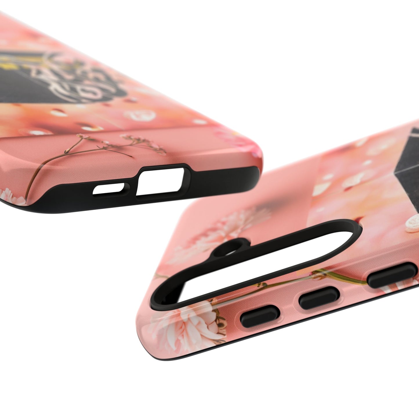 Kaaba Floral Phone Case – Pink Islamic Shrine Design