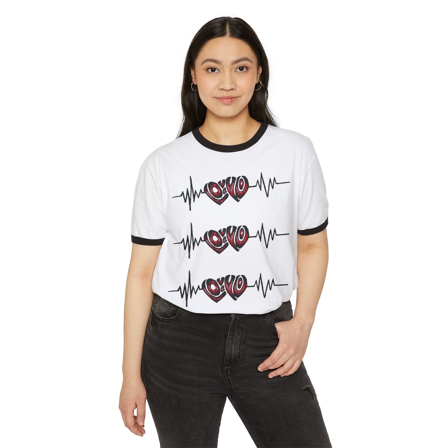 Unisex Cotton Ringer T-Shirt