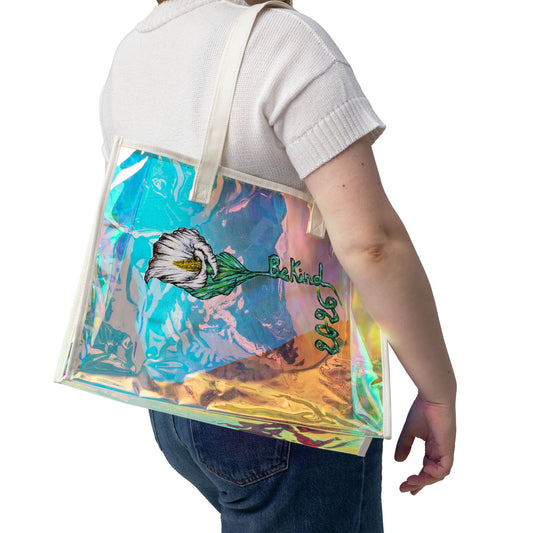 Beach Holographic Tote Bag