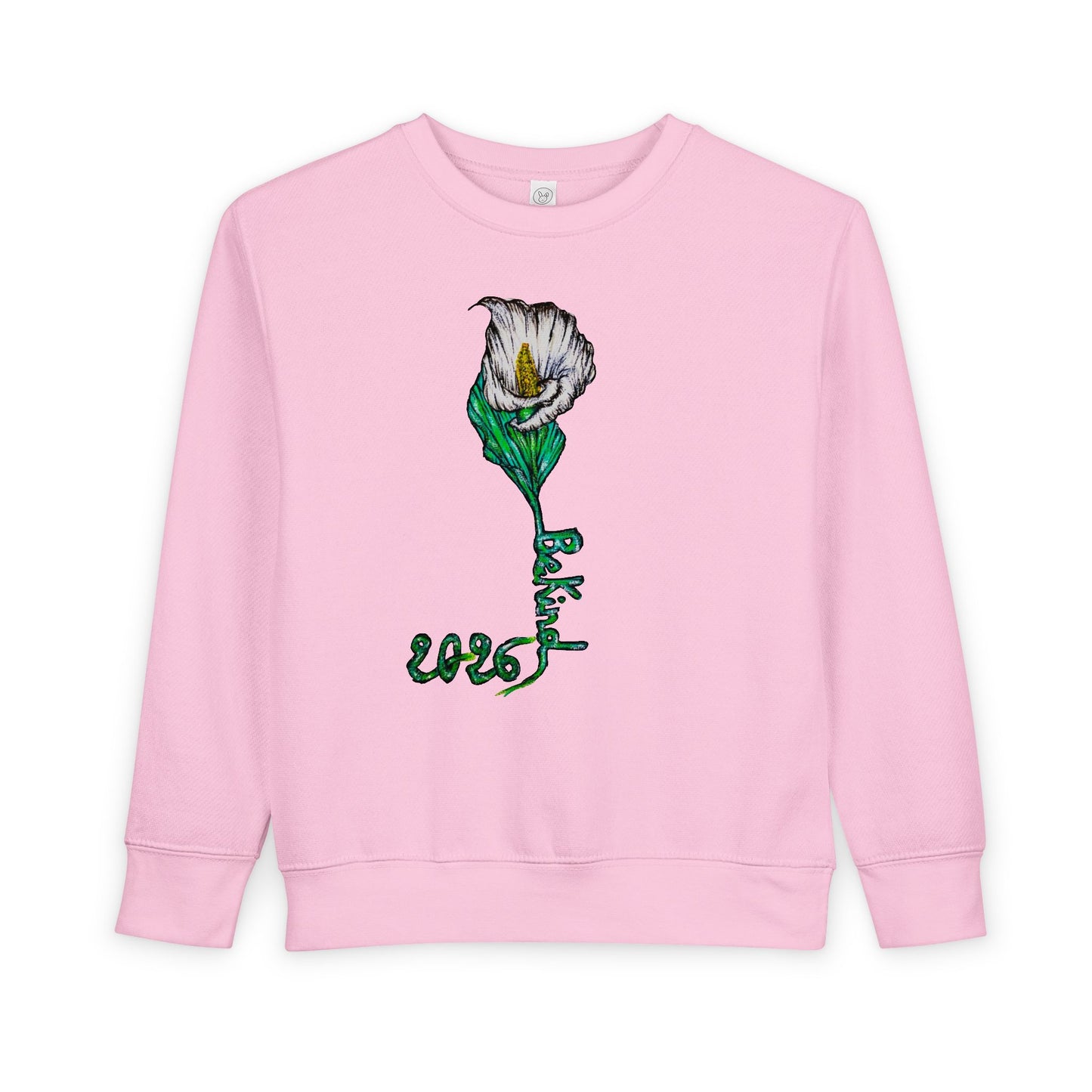 Floral Toddler Sweatshirt - Playful and Cozy Unisex Design