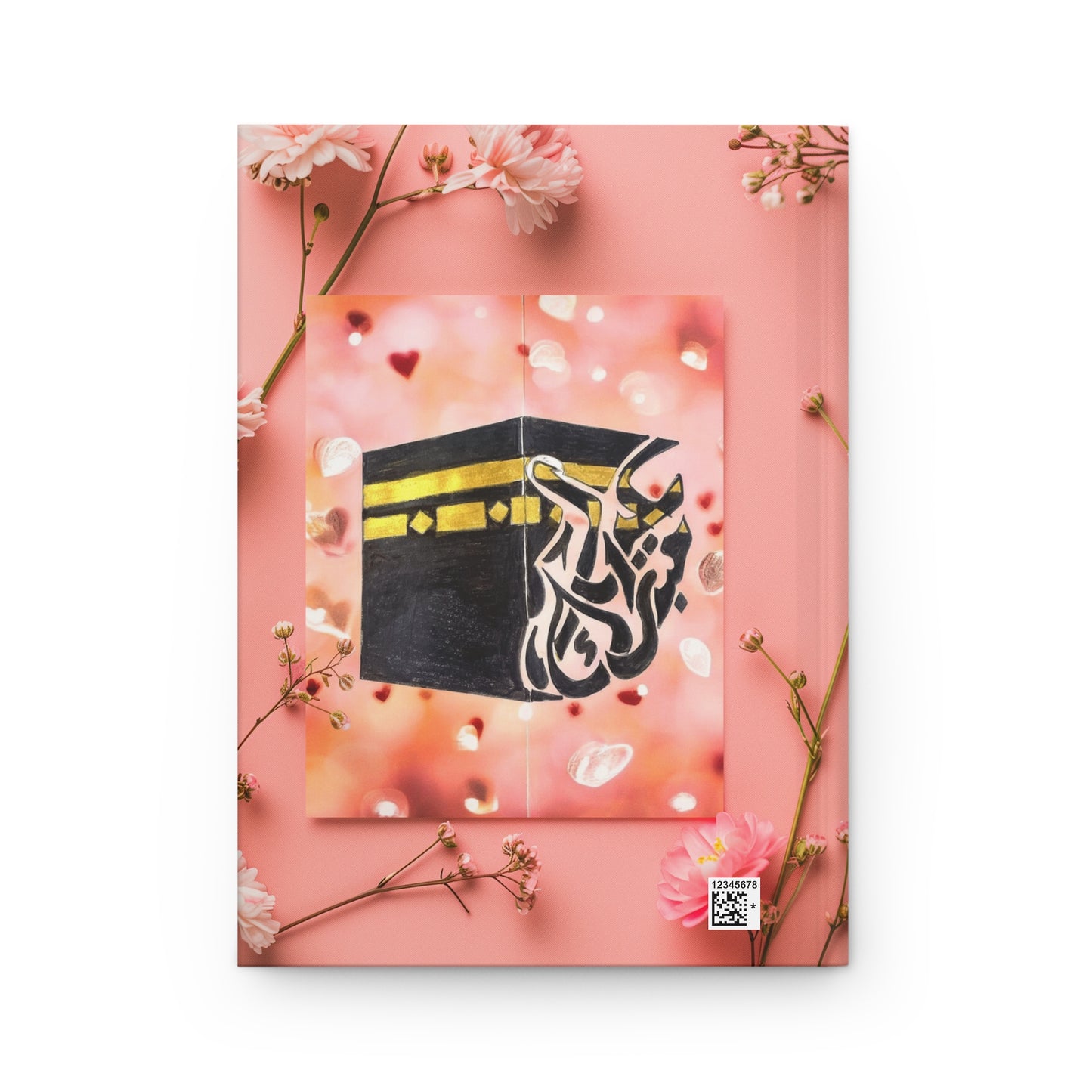 Kaaba Calligraphy Hardcover Journal — Islamic Travel & Prayer Notebook