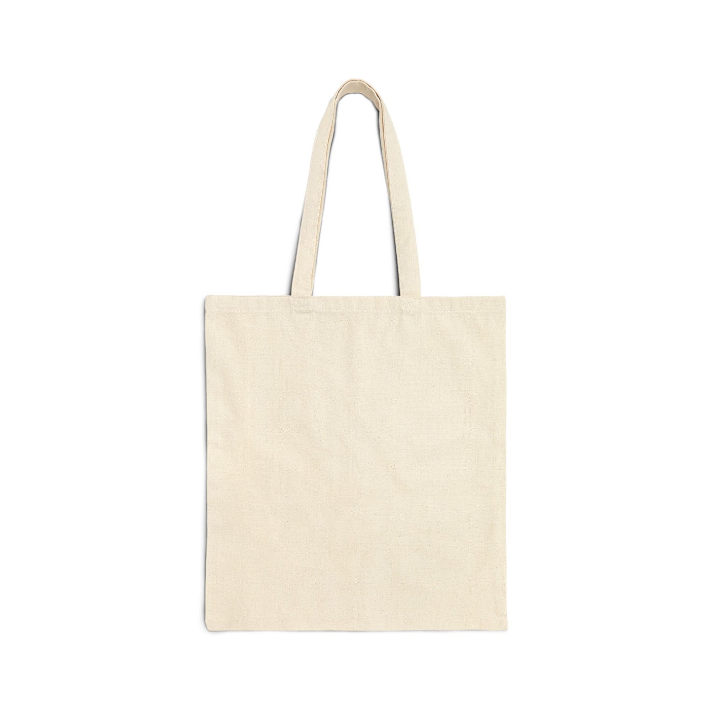 Canvas Tote Bag — Vintage Scroll Calligraphy Design