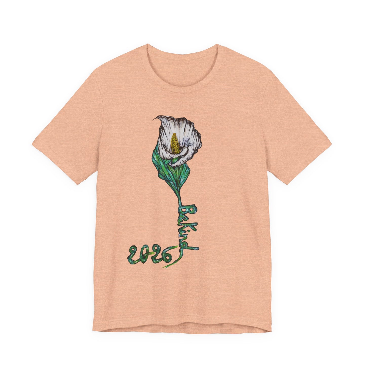 Be Kind Floral Unisex Jersey Tee