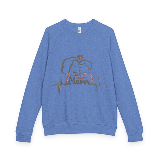 Heartfelt Mama Crewneck Sweatshirt | Cozy Unisex Apparel, Perfect Gift for Moms, Mother's Day, Birthday, Family Gatherings