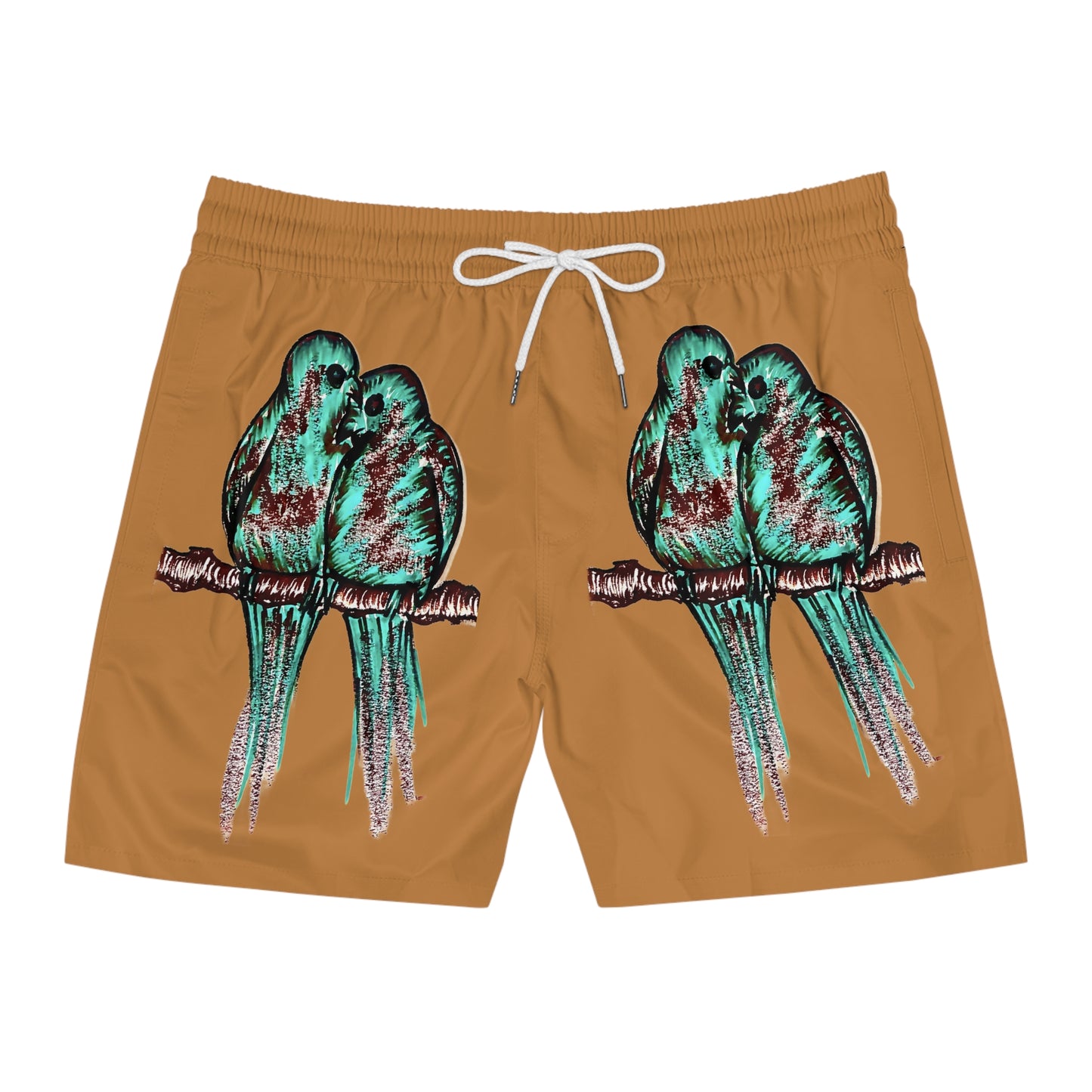 Men's Mid-Length Swim Shorts (AOP)