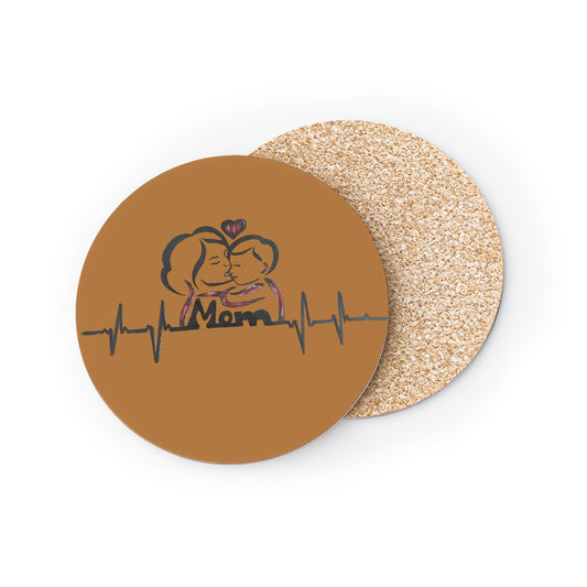 Heartfelt Mom Coasters for Gifts, Coffee Table Decor, Mother's Day, Family Gatherings, Personalized Home Accessories