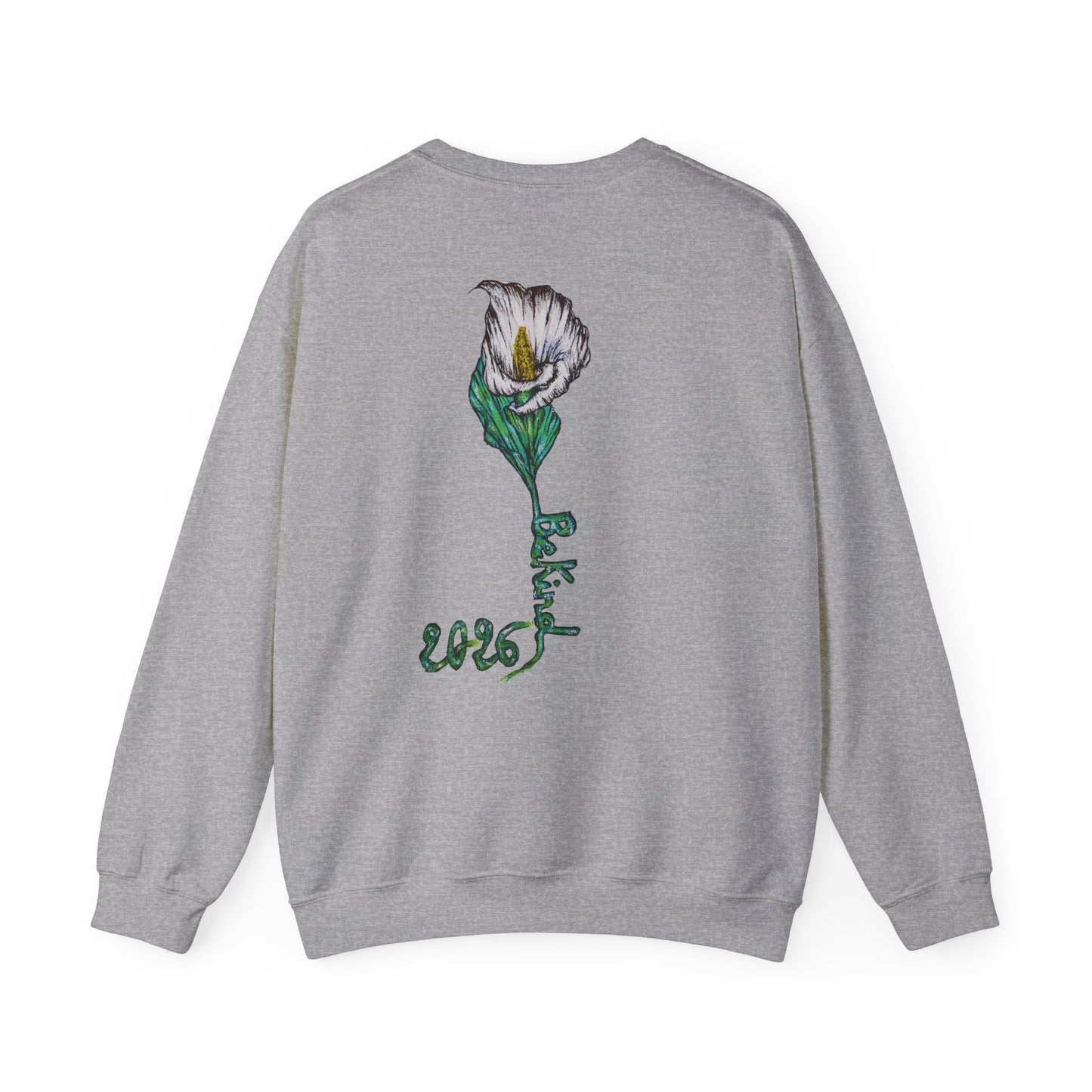 Kindness Floral Unisex Crewneck Sweatshirt