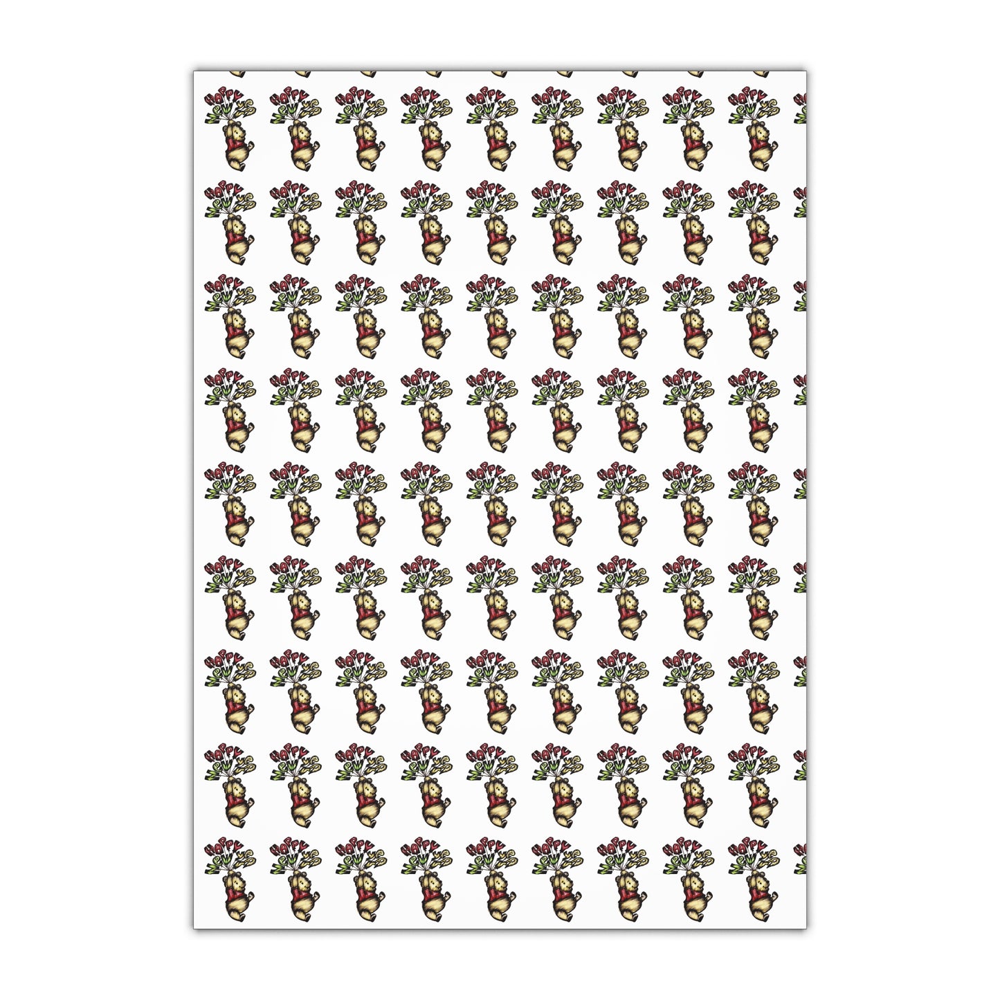 Gift Wrapping Paper Sheets, 1pc