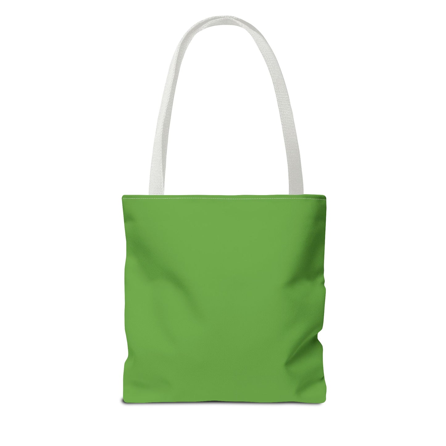 Floral Green Tote Bag - Unique Art Design for Everyday Use