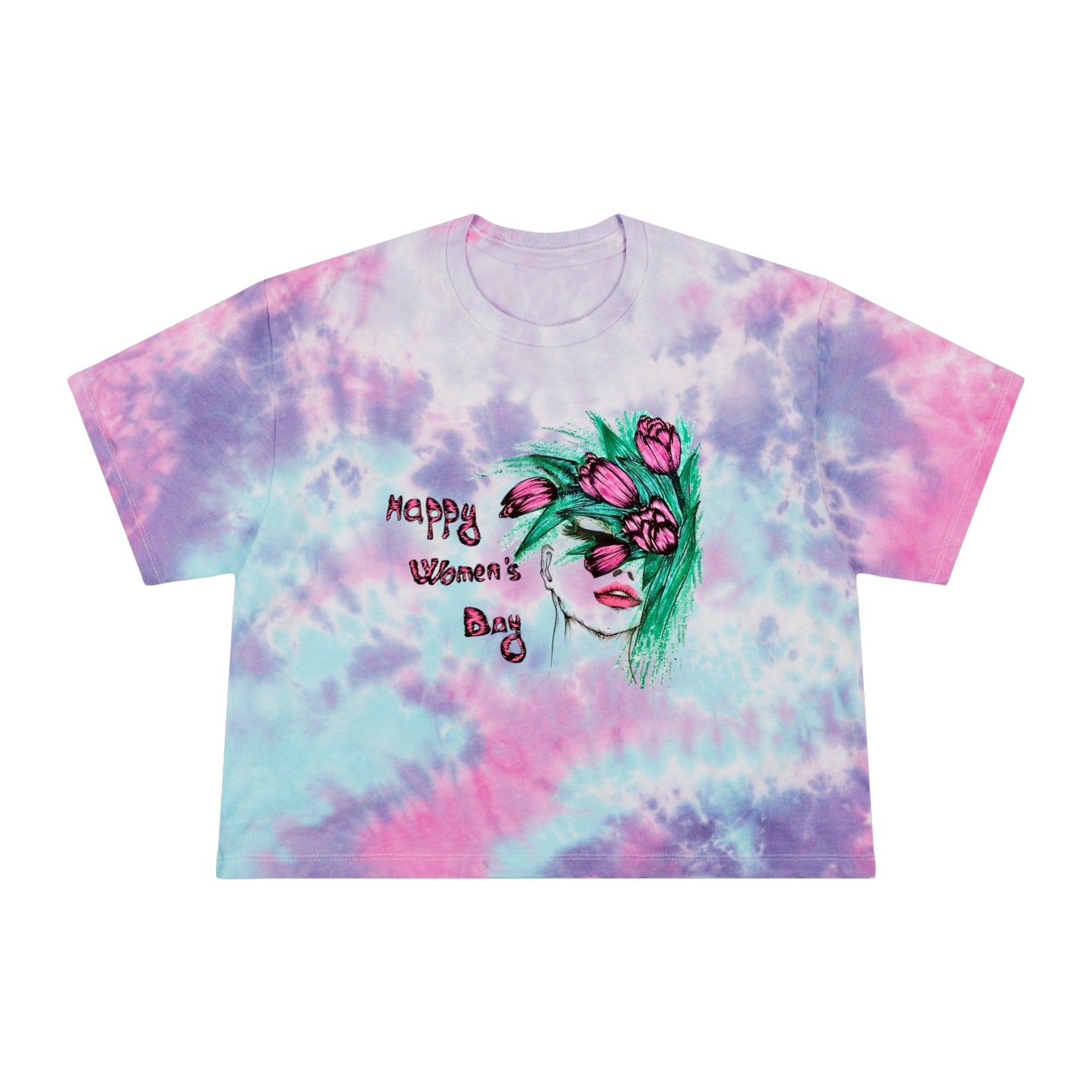 Women's Tie-Dye Crop Tee