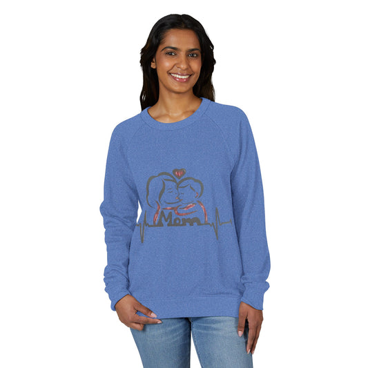 Heartfelt Mama Crewneck Sweatshirt | Cozy Unisex Apparel, Perfect Gift for Moms, Mother's Day, Birthday, Family Gatherings