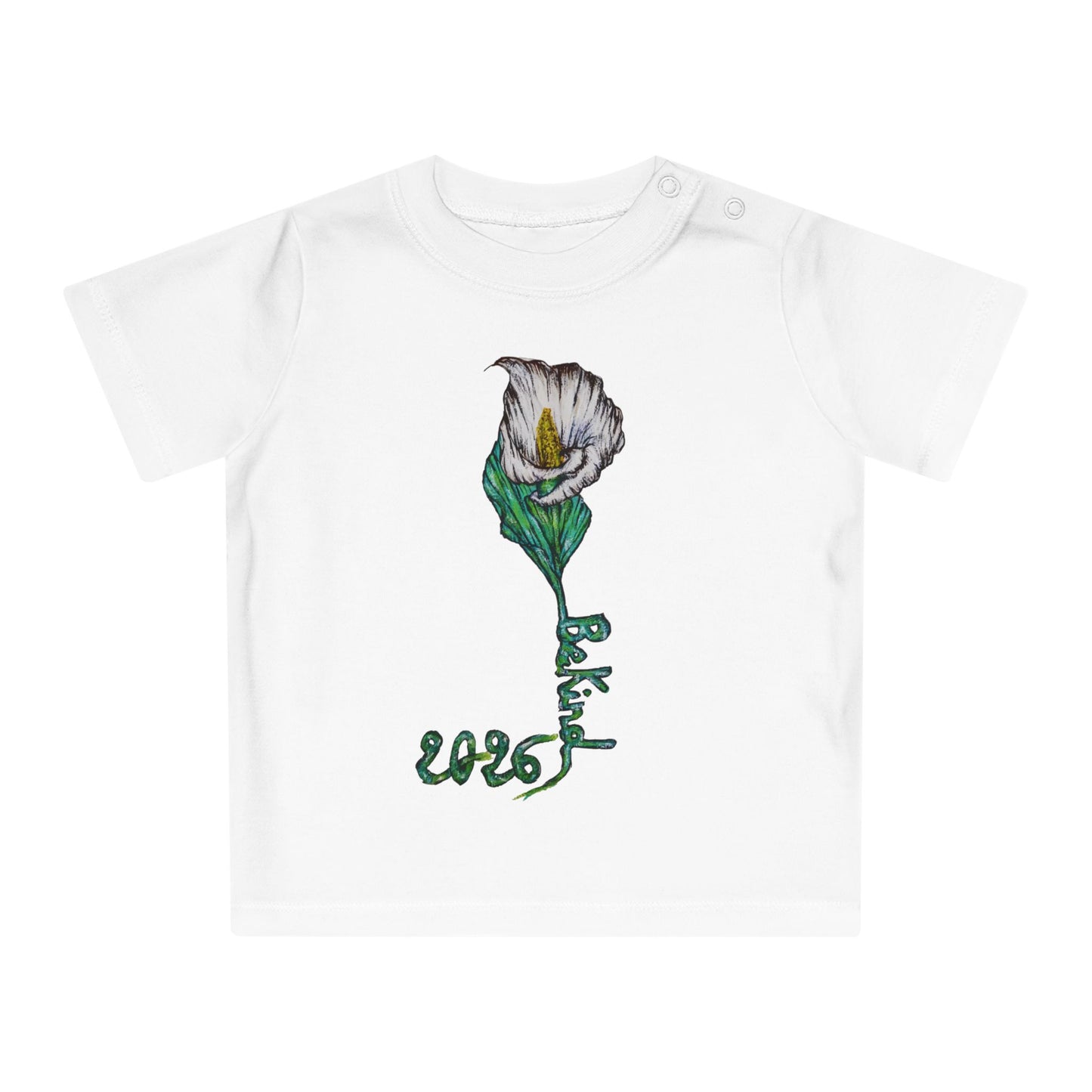 Be Kind Baby T-Shirt - Cute Floral Design for Little Ones