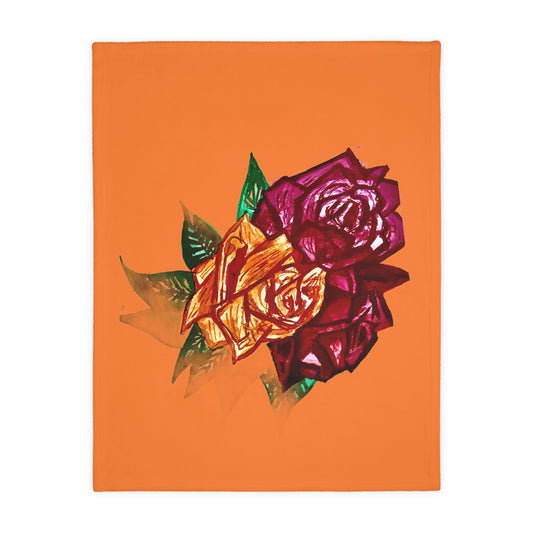 Velveteen Microfiber Blanket (Two-sided print)