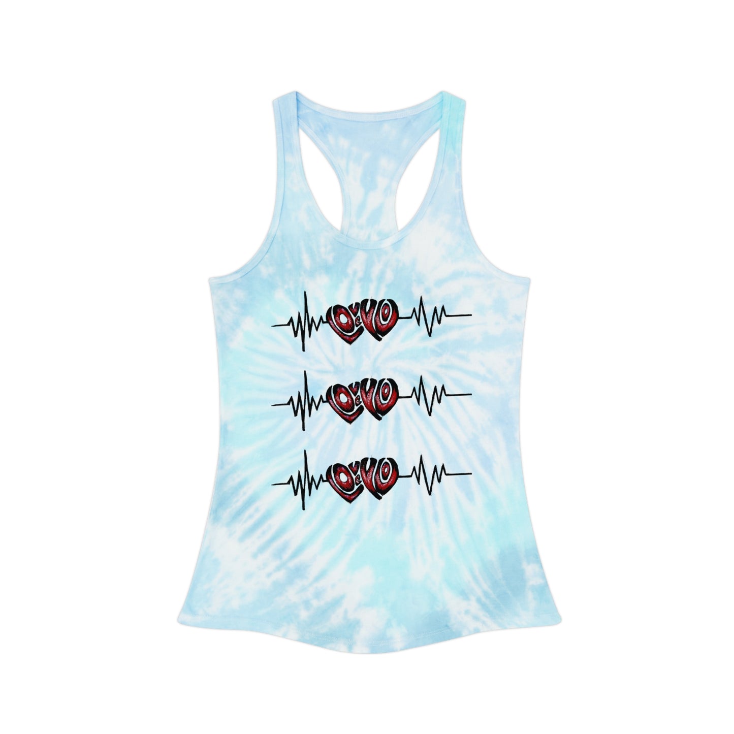 Tie Dye Racerback Tank Top