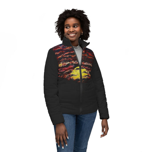 Women’s Puffer Jacket (AOP)
