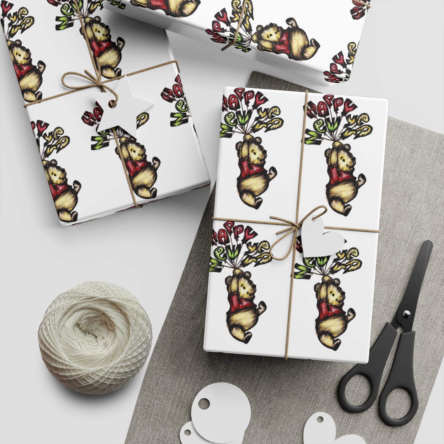 Gift Wrapping Paper Sheets, 1pc