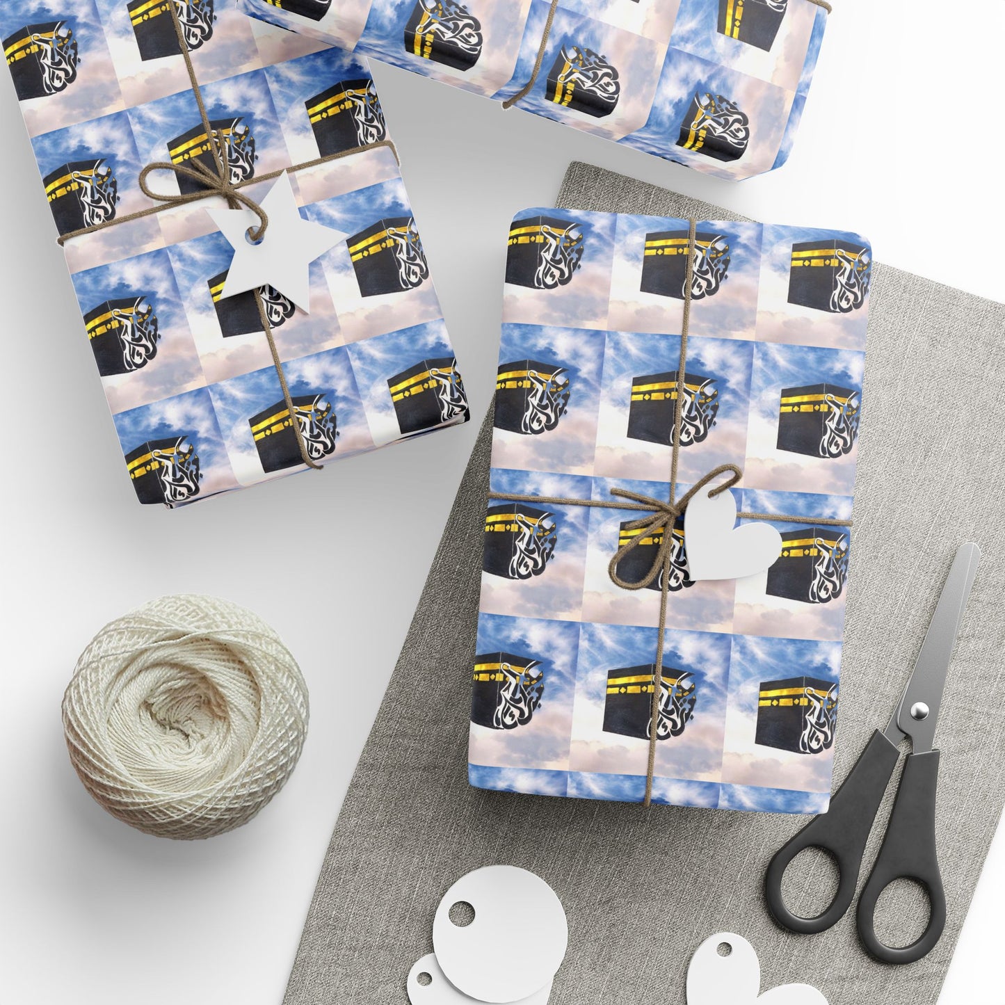 Wrapping Paper Roll — Sky Drone Camera Pattern Gift Wrap