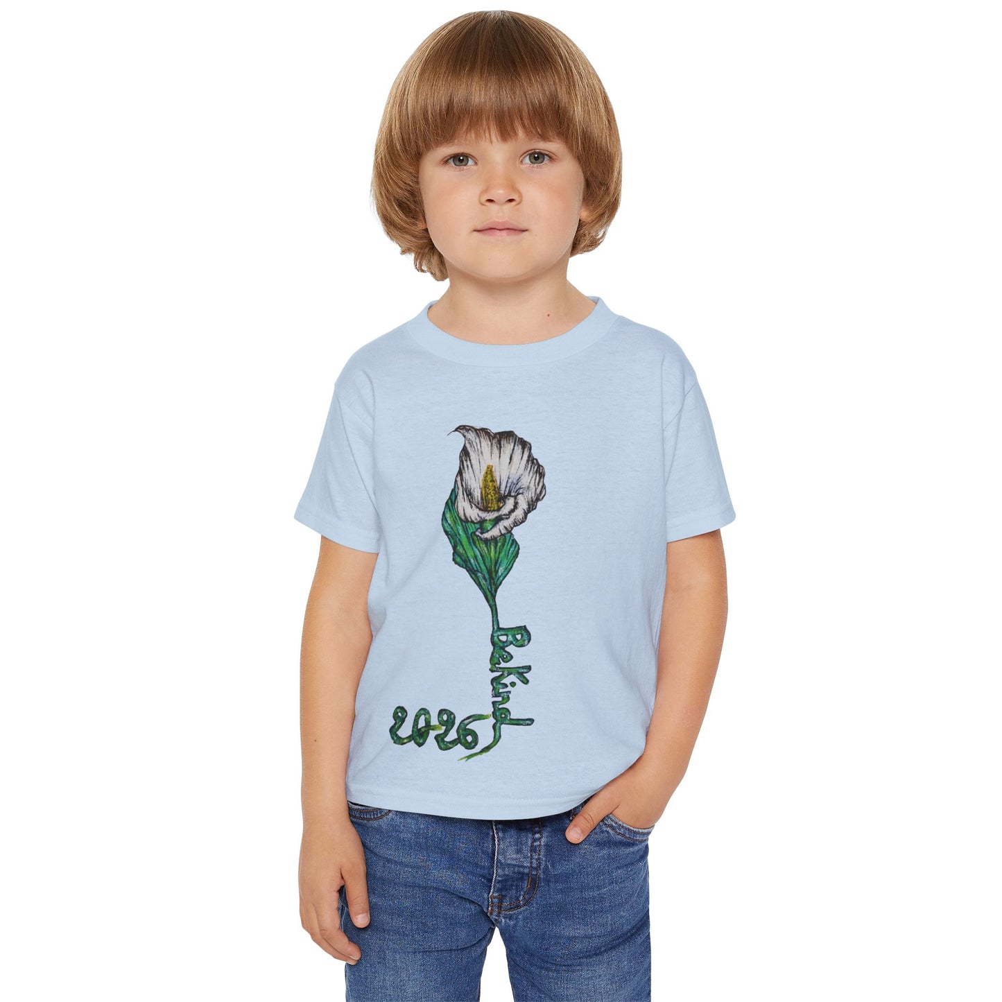 Be Kind Toddler T-Shirt - Cute Cotton Tee for Kids