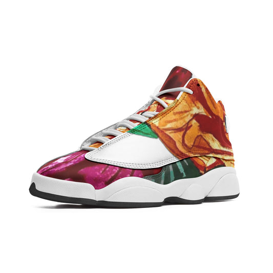 Unisex High Top Leather Sneakers