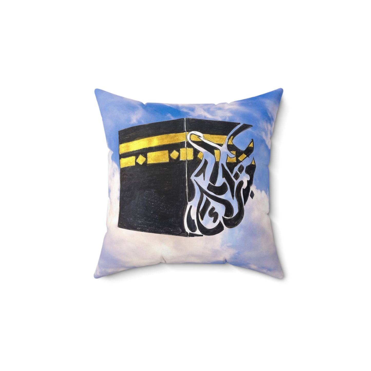 Spun Polyester Square Pillow