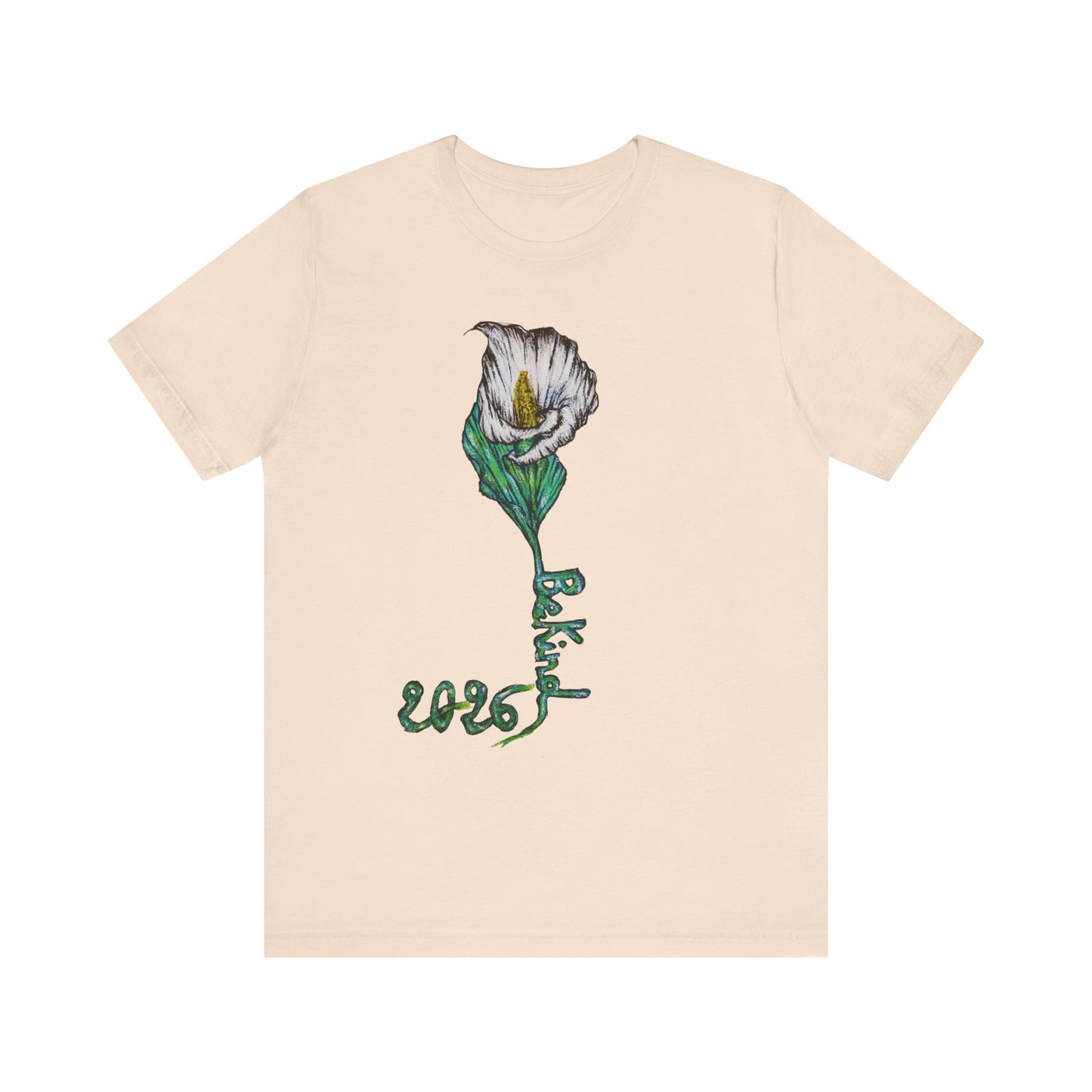 Be Kind Floral Unisex Jersey Tee