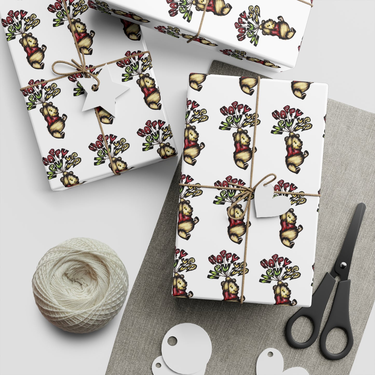 Gift Wrapping Paper Sheets, 1pc