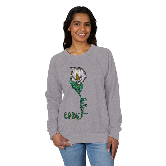 Floral Art Unisex Crewneck Sweatshirt