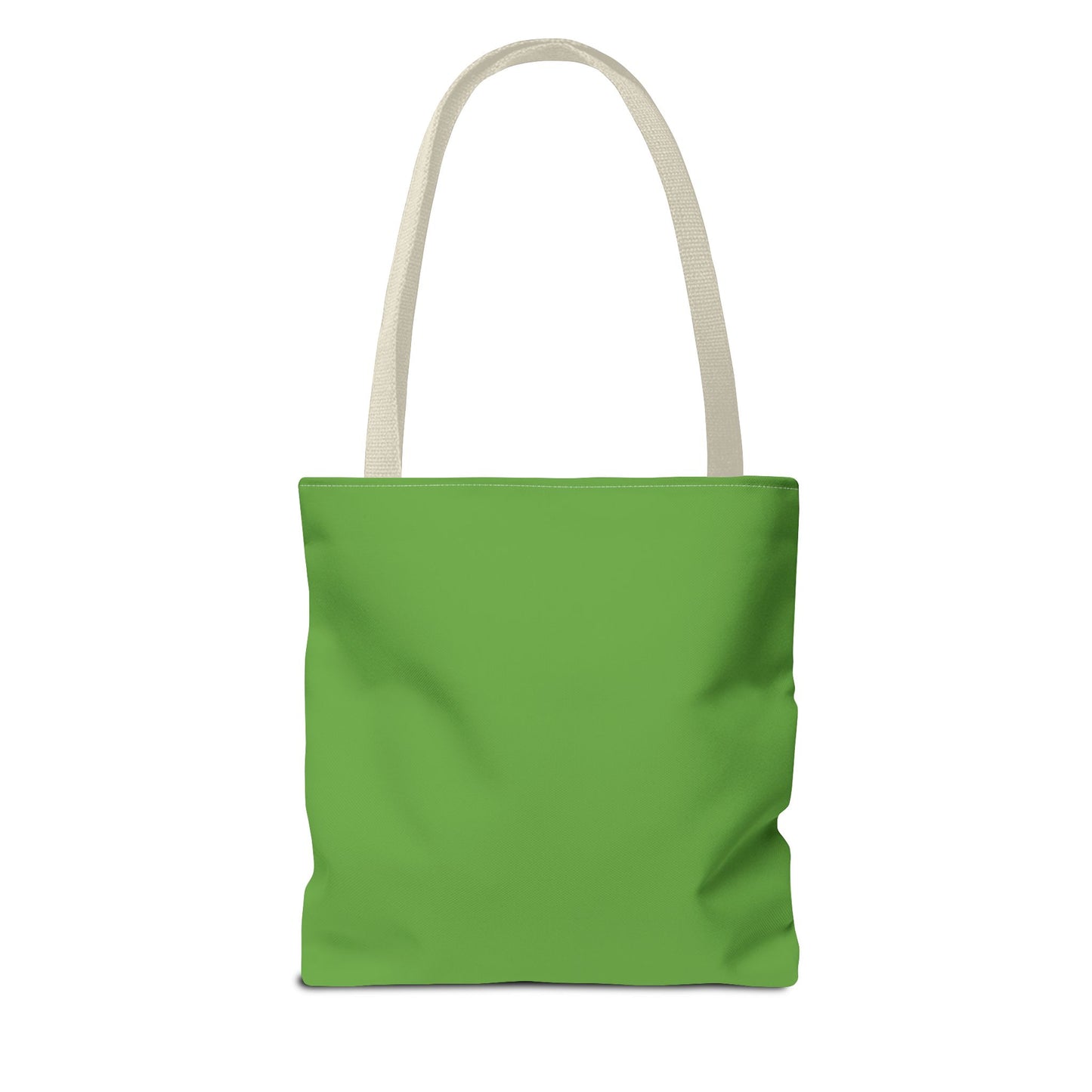 Floral Green Tote Bag - Unique Art Design for Everyday Use