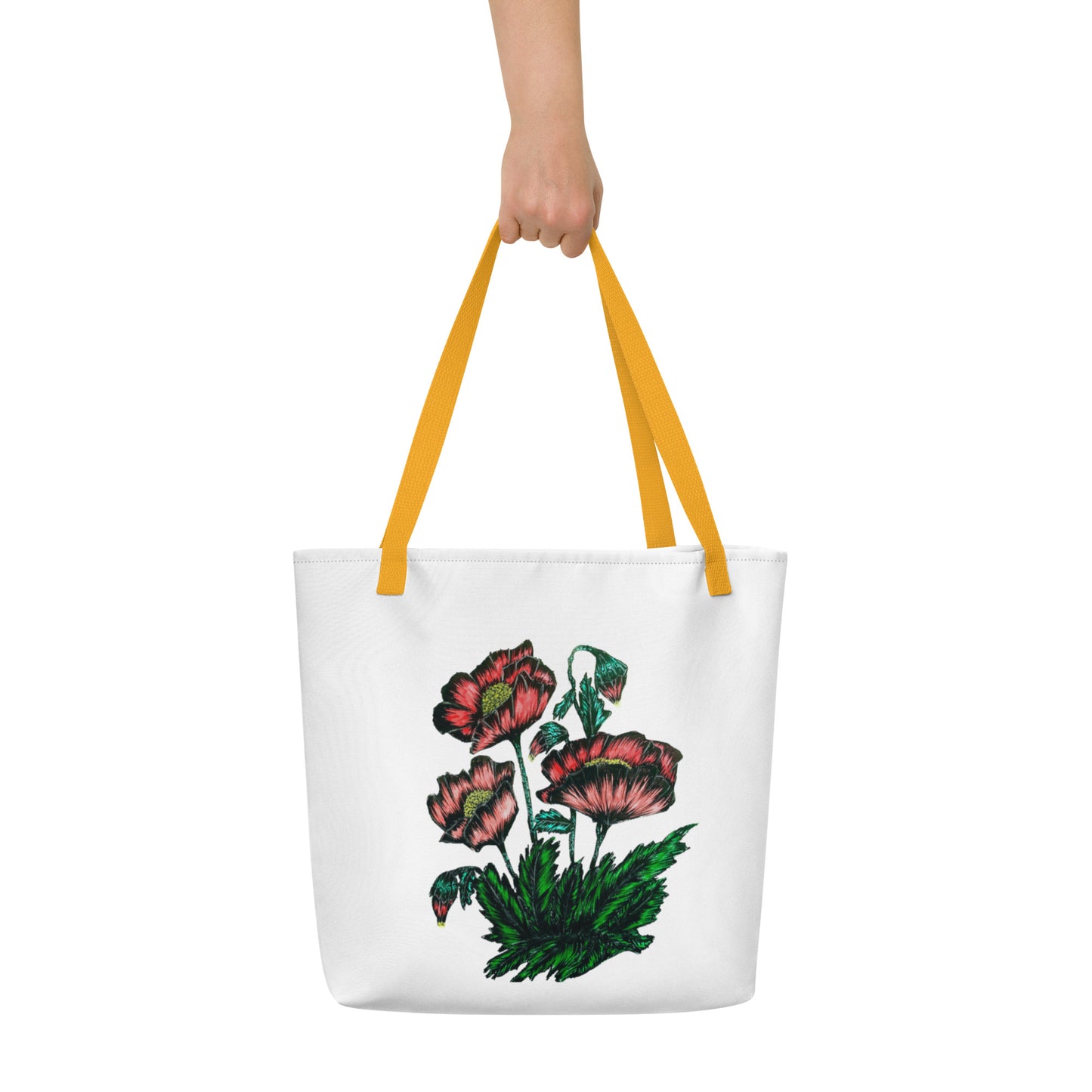 All-Over Print Large Tote Bag