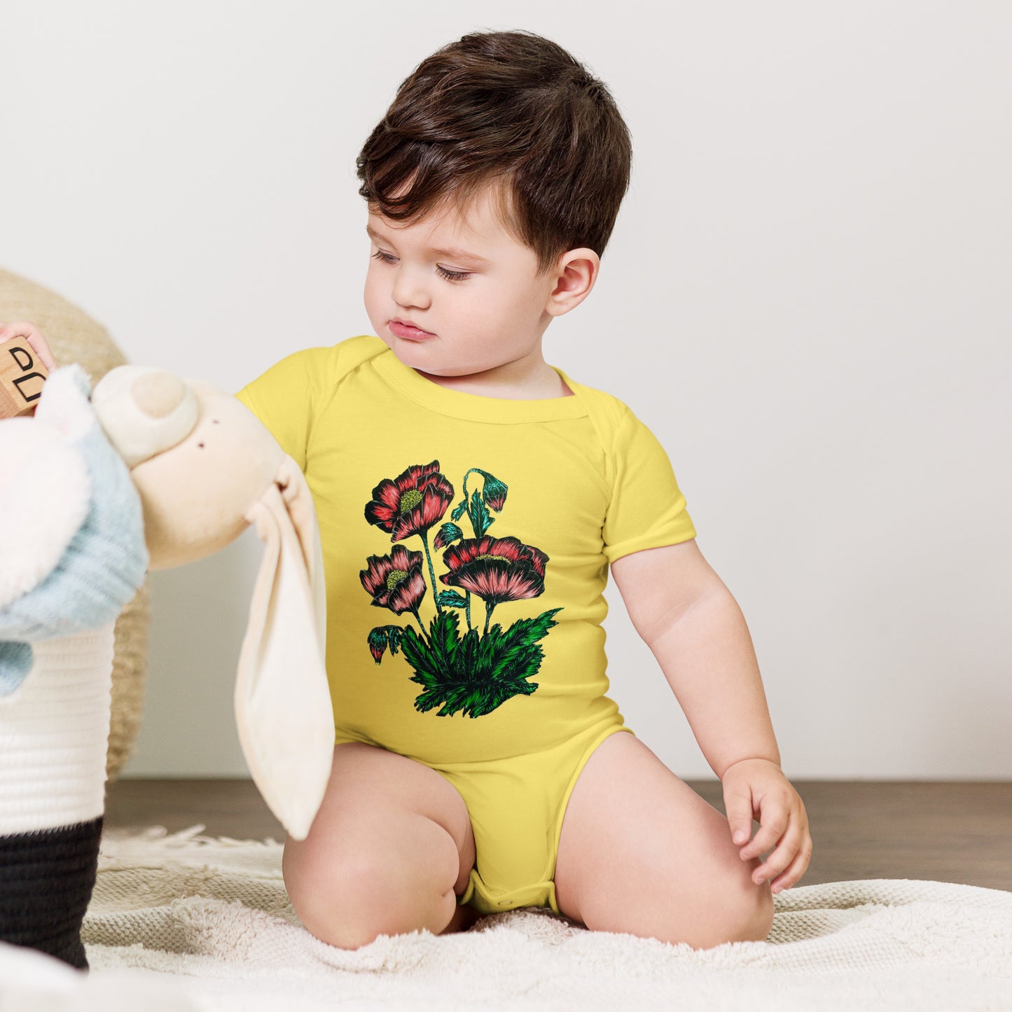 Baby short sleeve one piece