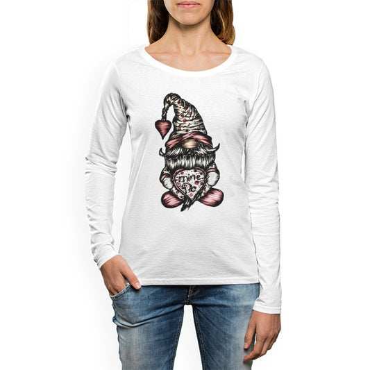 Women's Crew Neck Long sleeve T-shirt