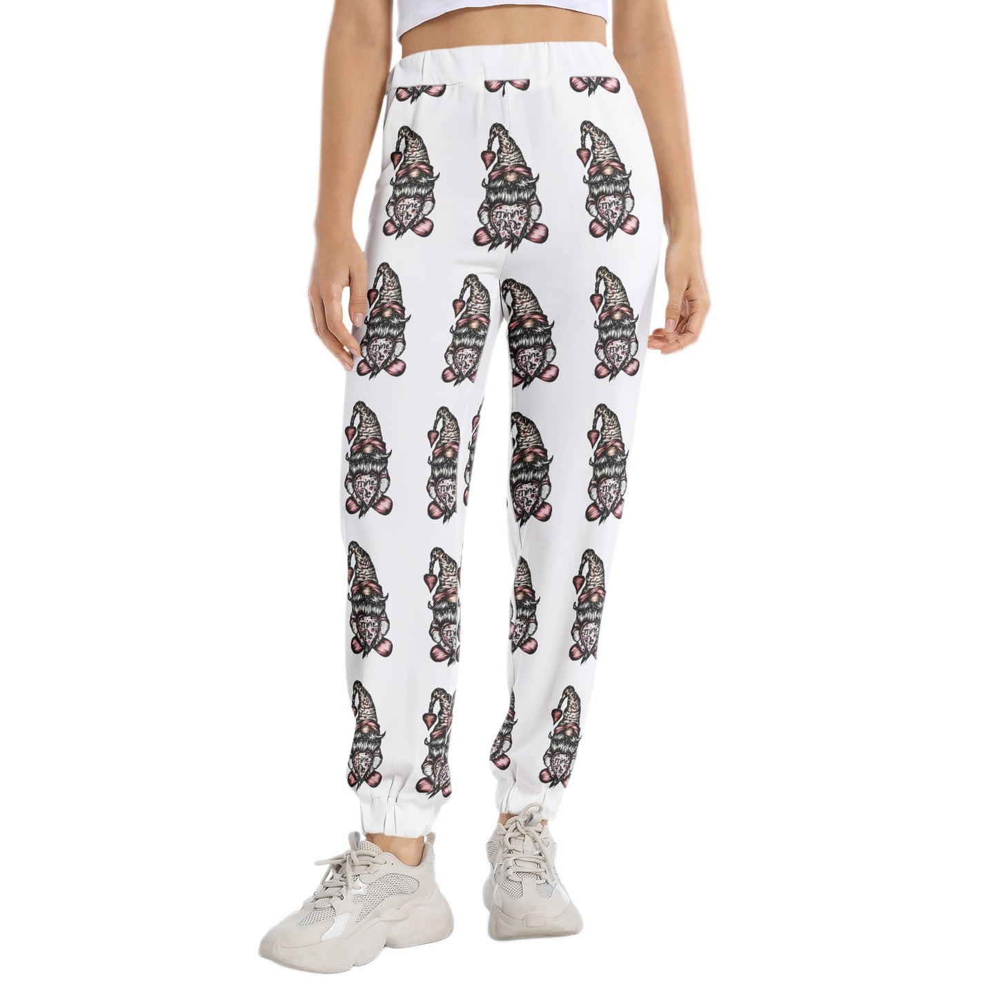 Elastic Waist Tapered Sweatpant