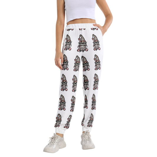 Elastic Waist Tapered Sweatpant