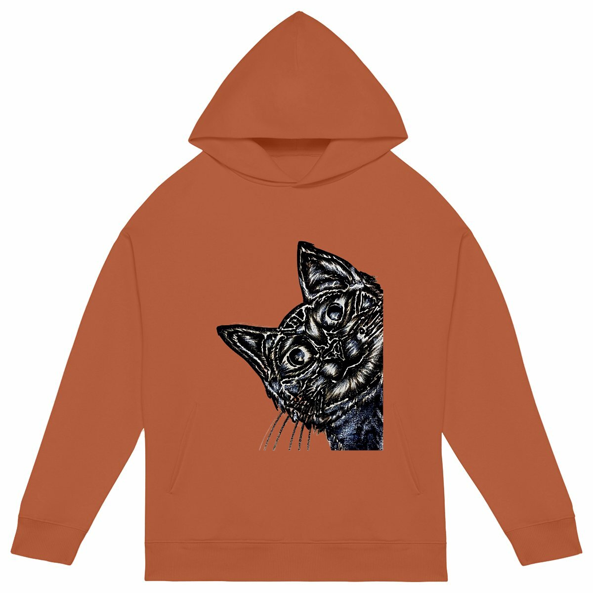 Unisex oversized hoodie - Premium Plus