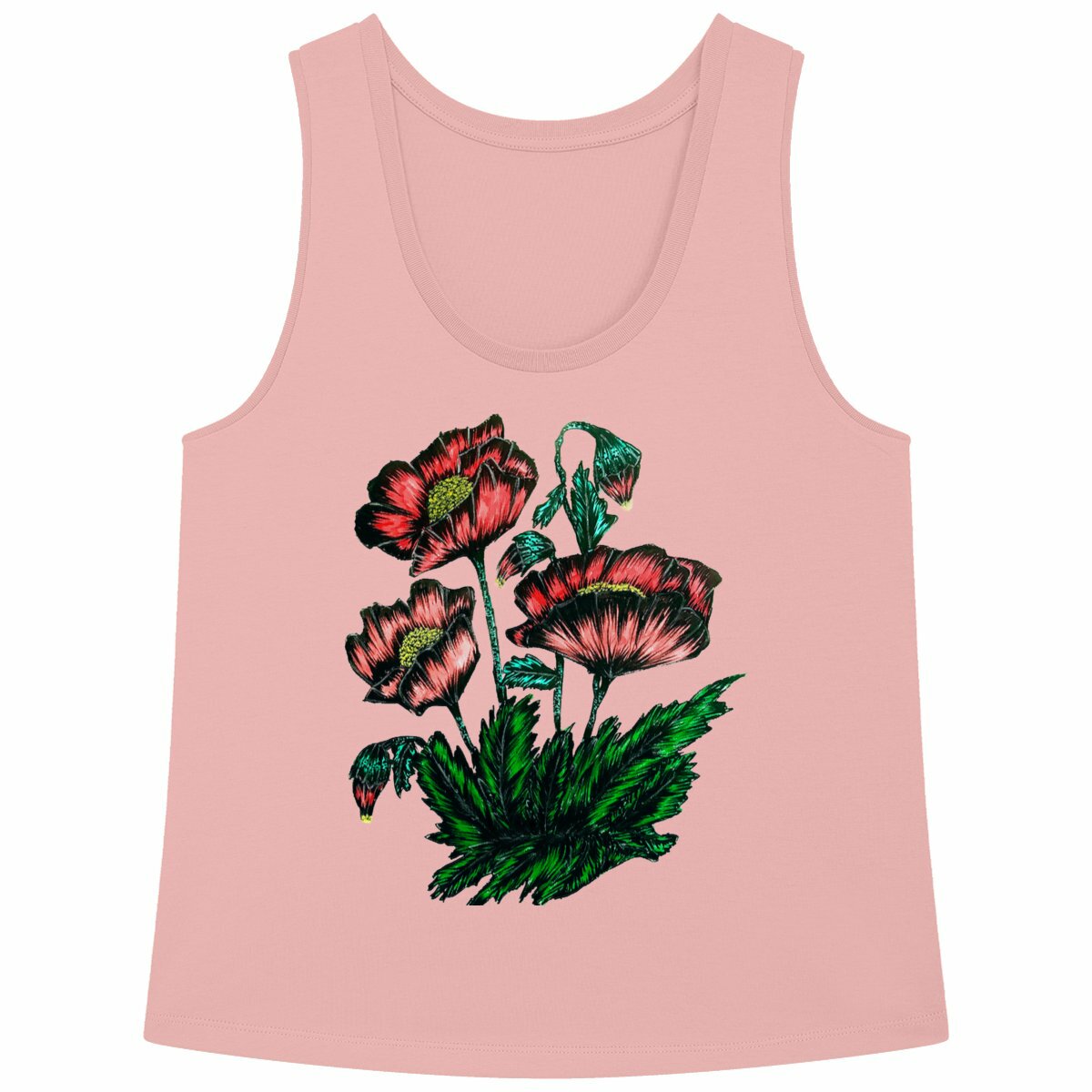 Loose fitting women's tank top - Premium Plus